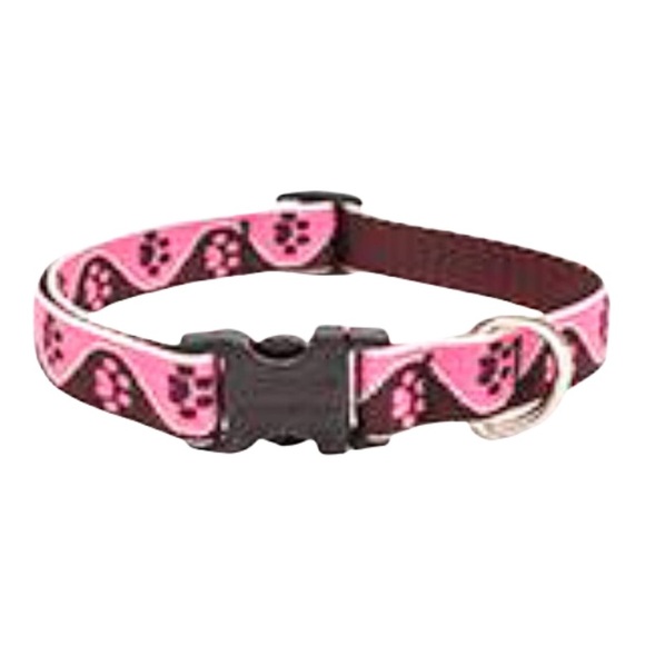 NWT Lupine Pet Dog Collar & Lead - Tickled Pink - Picture 15 of 16
